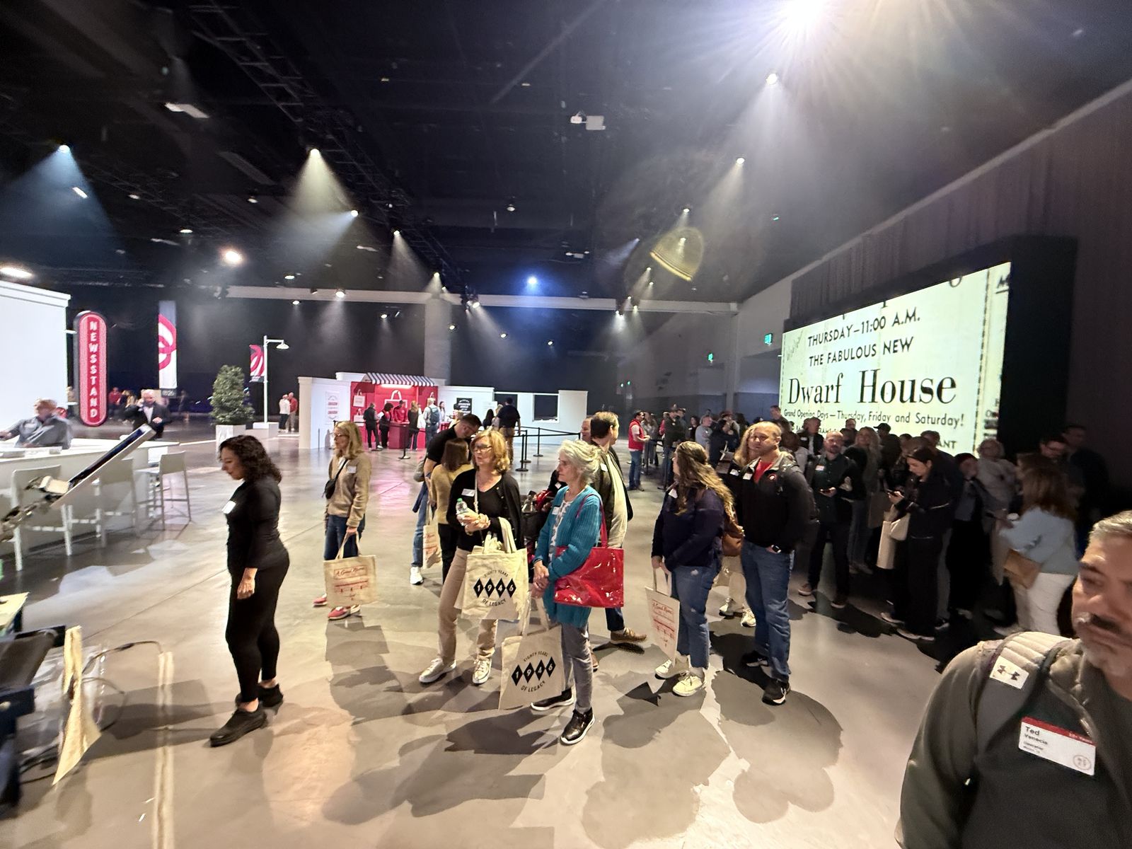 Live event printing at a Cleveland corporate events & conferences event